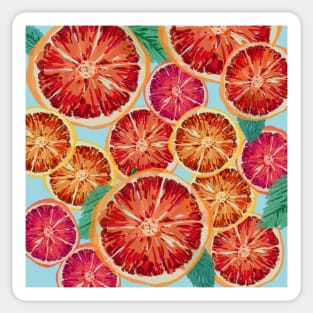 Mediterranean oranges IX Sticker